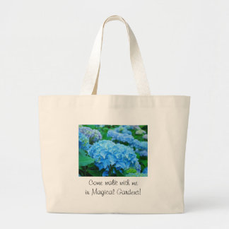 Kom gå med Mig i Magiska Trädgårdar! Totebags Jumbo Tygkasse