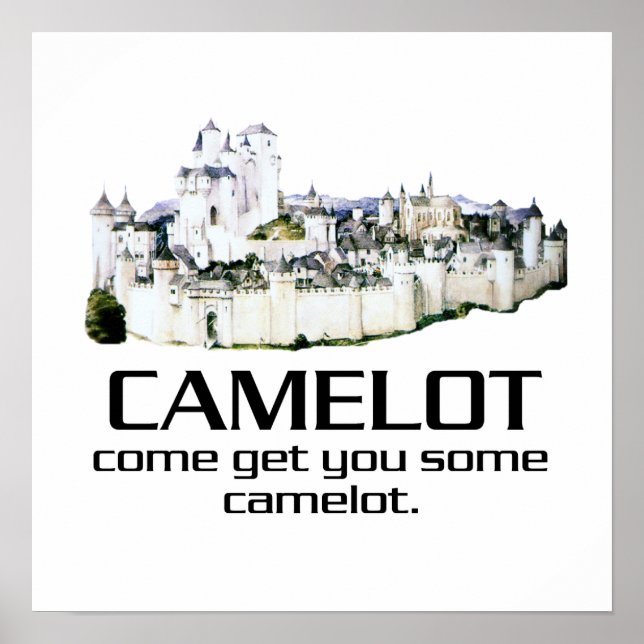 Kom Ge dig lite Camelot Poster (Framsidan)