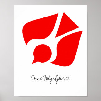 KOM HELIGA SPIRIT POSTER