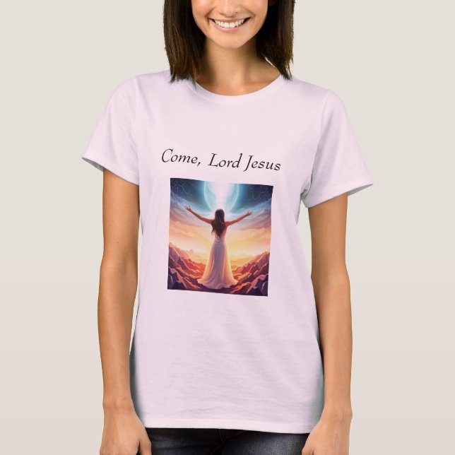 Kom, Herre Jesus, t-shirt (Framsida)