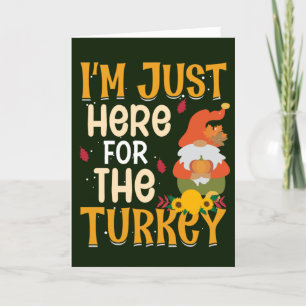 Kom hit för Turkiets Thanksgiving Helgkort