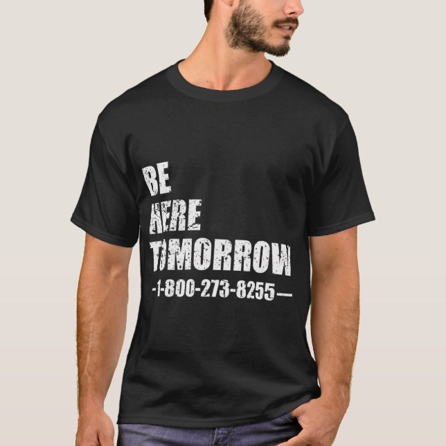 Kom hit i morgon t shirt (Framsida)