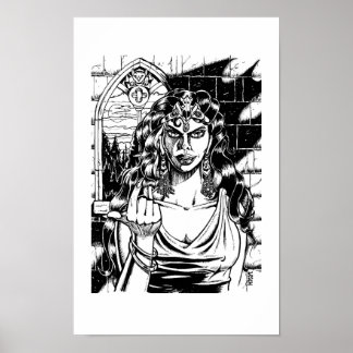 "Kom Hither" - illustration av Tracy Lesch Poster