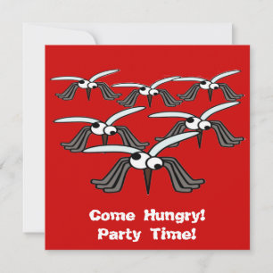Kom Hungrig! Party Time! Inbjudan