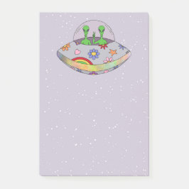 Kom i Peace UFO Post-it Block