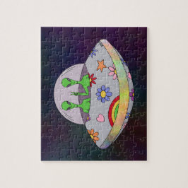 Kom i Peace UFO Pussel