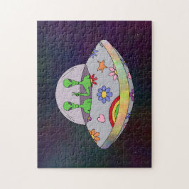 Kom i Peace UFO Pussel