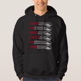 Kom igen baby, tänd min eld hoodie
