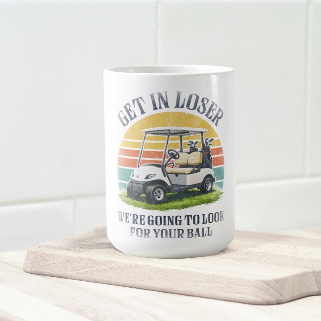 Kom igen förlorare, vi ska leta efter din boll kaffemugg (Skapare uppladdad)