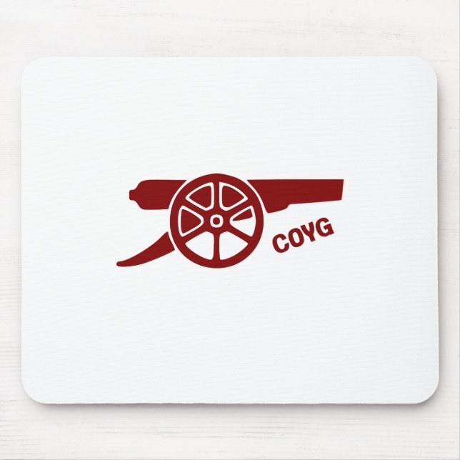 Kom igen Gunners COYG Musmatta (Framsidan)