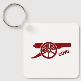 Kom igen Gunners COYG Nyckelring
