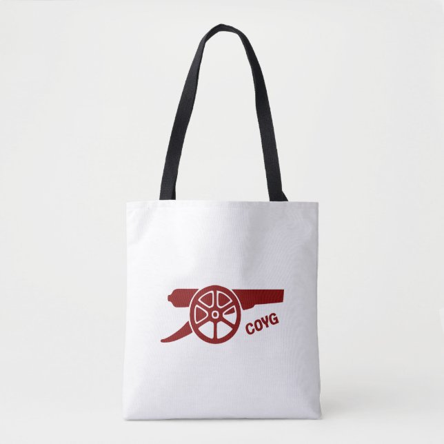 Kom igen Gunners COYG Tygkasse (Framsida)