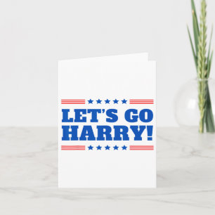 Kom igen Harry - Du röstar på Trump i dag Roligt 2 Kort