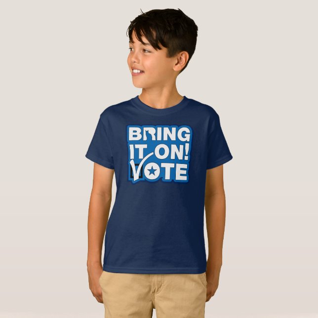 Kom igen! OMRÖSTNING T Shirt (Hel framsida)