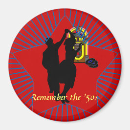 "Kom ihåg 50"-kylmagnet Magnet