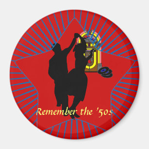 "Kom ihåg 50"-kylmagnet Magnet