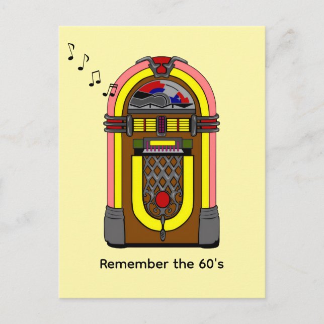 Kom ihåg 60-talet vykort (Framsida)