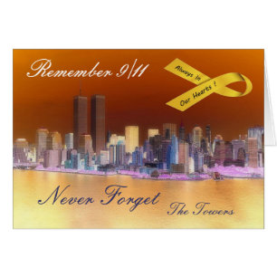 Kom ihåg 9/11 hälsningskort
