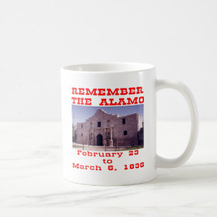 Kom ihåg Alamo #001 Kaffemugg