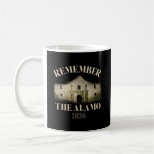 Kom ihåg Alamo-historien Kaffemugg