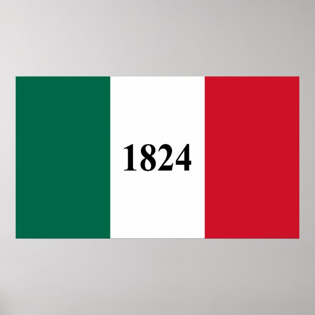 Kom ihåg Alamo Texas Statlig flagga Poster (Framsidan)