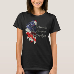 Kom ihåg alla Deployed Bära Red på Fredag Mili T Shirt