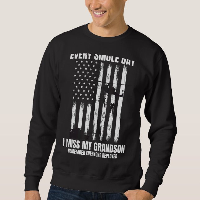Kom ihåg alla Deployson Red Fredag Ame Lång Ärmad Tröja (Framsida)