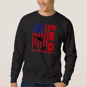 Kom ihåg alla distribuerade Red Fredag Raglan Lång Ärmad Tröja