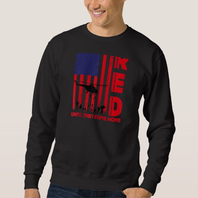 Kom ihåg alla distribuerade Red Fredag Raglan Lång Ärmad Tröja (Framsida)