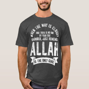 Kom ihåg Allah Islamic Religion Faith Mosqu T Shirt