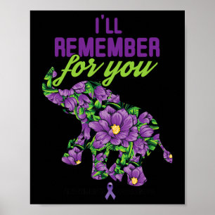 Kom ihåg Alzheimer Alzheimer Awarenes Poster