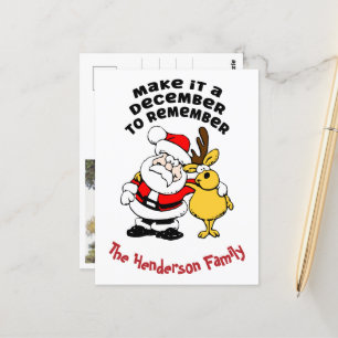Kom ihåg anpassningsbarnas julkort vykort