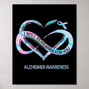 Kom ihåg att du är medveten om Alzheimerheimers sj Poster