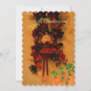 Kom ihåg att räkna ditt Thanksgiving för välsignel Julkort