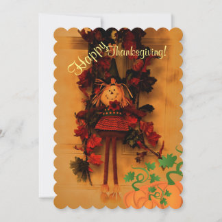 Kom ihåg att räkna ditt Thanksgiving för välsignel Julkort