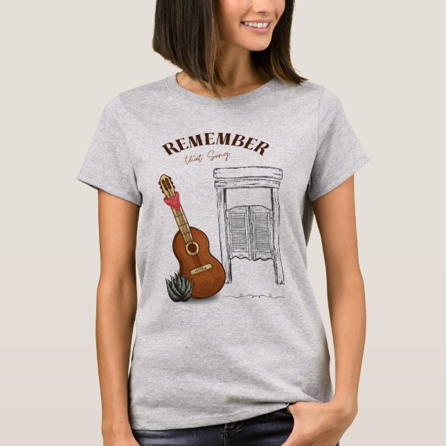 Kom ihåg att Sång T-Shirt (Framsida)