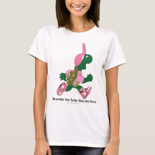 Kom ihåg att sköldpaddan vann tävling t shirt