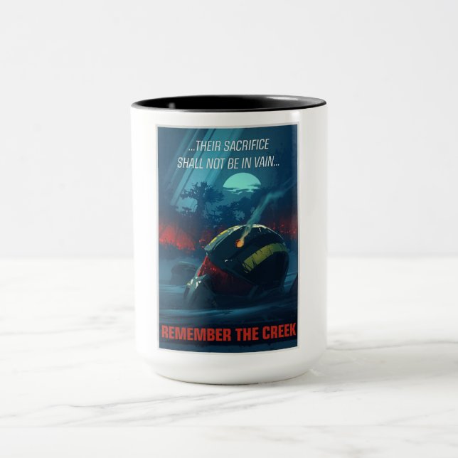 Kom ihåg bäcken - Helldivers 2 Mugg (Center)