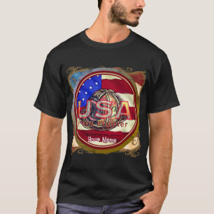 Kom ihåg brandmän i brandgator i Firefighter Falle T Shirt