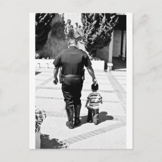 Kom ihåg Cops Care Vykort