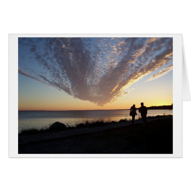 Kom ihåg datumkortet hälsningskort (Framsidan Horizontal)