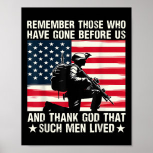 Kom ihåg dem som har Borta före oss Memorial Da Poster