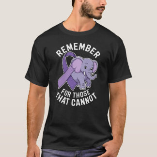 Kom ihåg dem som inte kan alzheimer t shirt