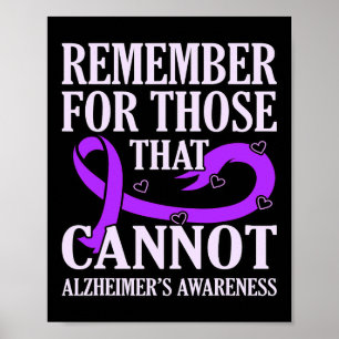Kom ihåg dem som inte kan alzheimerpriset poster