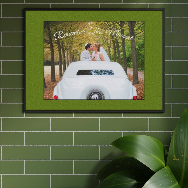 Kom ihåg det här aktuella fotot för Newlyweds Keep Fototryck (Skapare uppladdad)