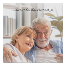 Kom ihåg det här aktuella Kanvastrycket med fotofa