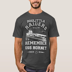 Kom ihåg Doolittle Riders 1942 Pearl Harbour T Shirt