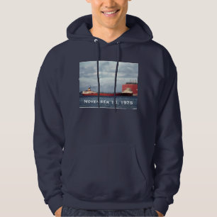 Kom ihåg Edmund Fitzgerald 11/10/75 Hoodie