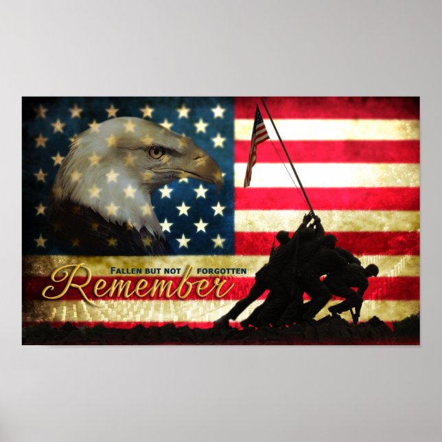 Kom ihåg...Fallen men inte glömd Poster (Framsidan)