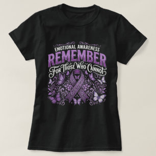 Kom ihåg för dem som inte kan Alzheimer-krigare T Shirt
